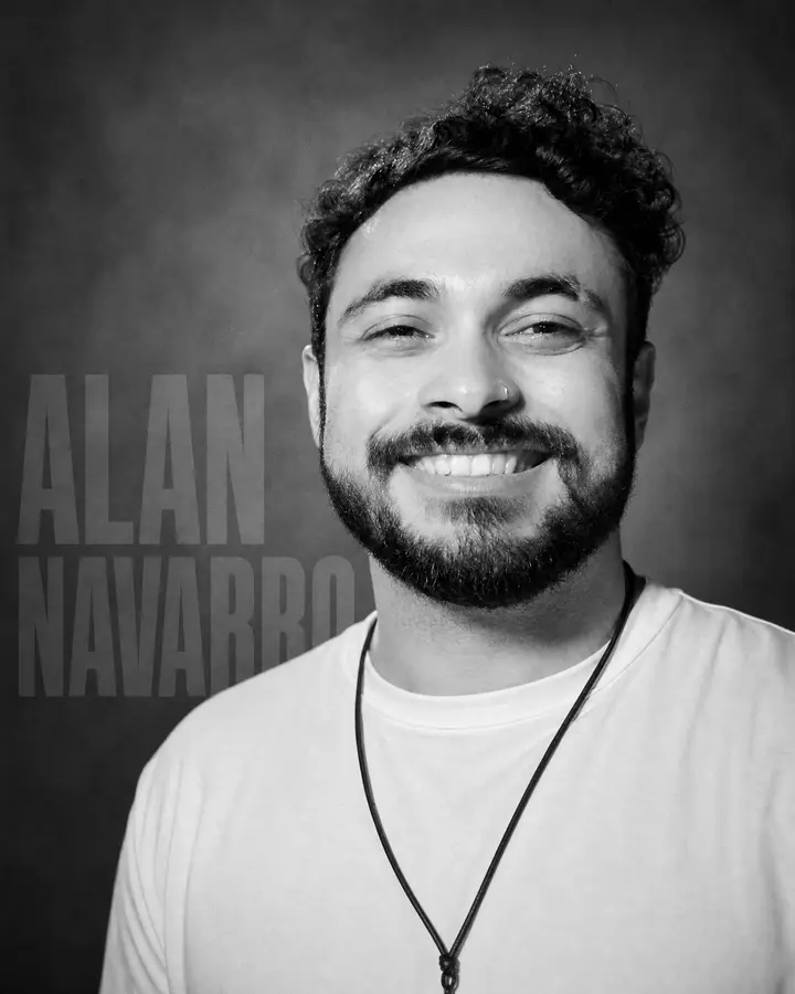 Retrato de Alan Navarro